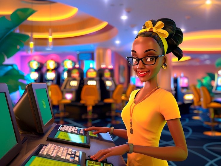 Dadu Online settlement screen showing dice roll result and updated account balance